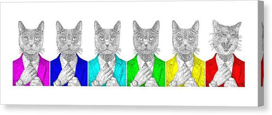 One Cool Cat - Canvas Print