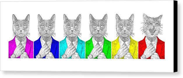 One Cool Cat - Canvas Print