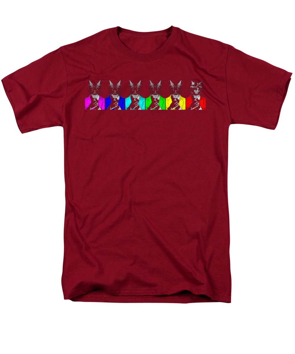 One Cool Cat - Men's T-Shirt  (Regular Fit)