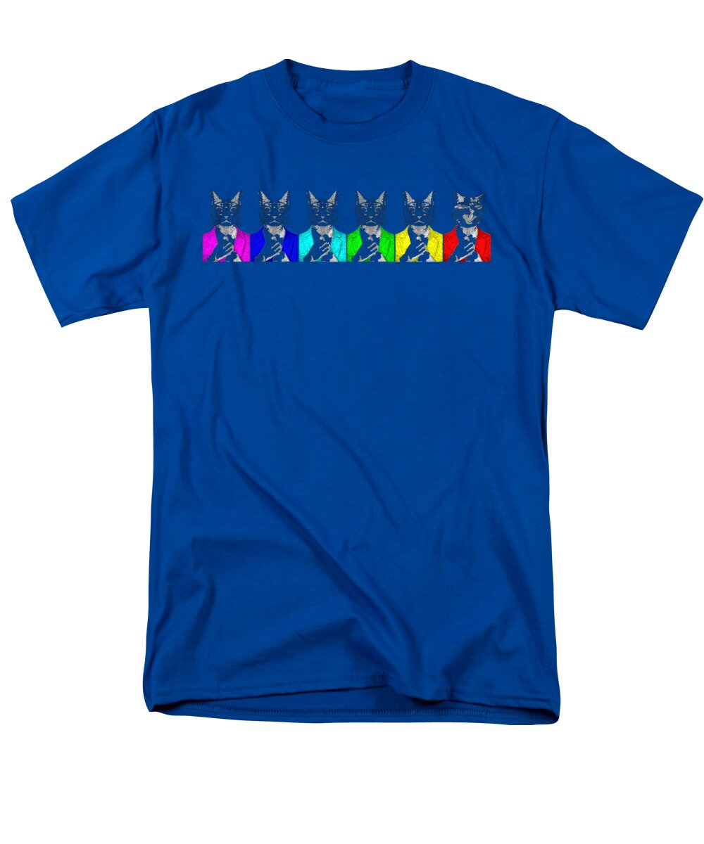 One Cool Cat - Men's T-Shirt  (Regular Fit)
