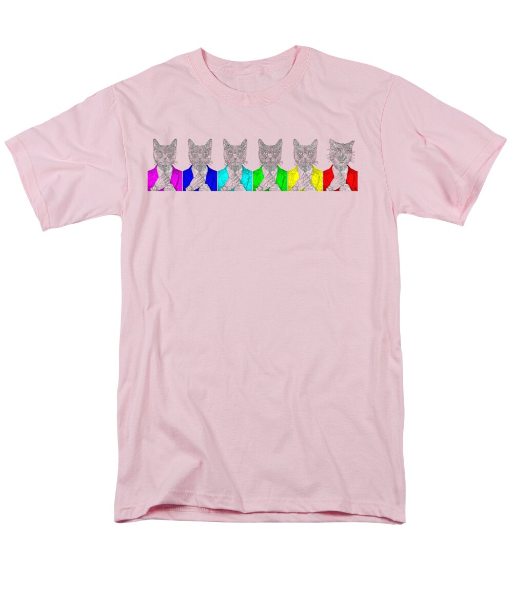 One Cool Cat - Men's T-Shirt  (Regular Fit)