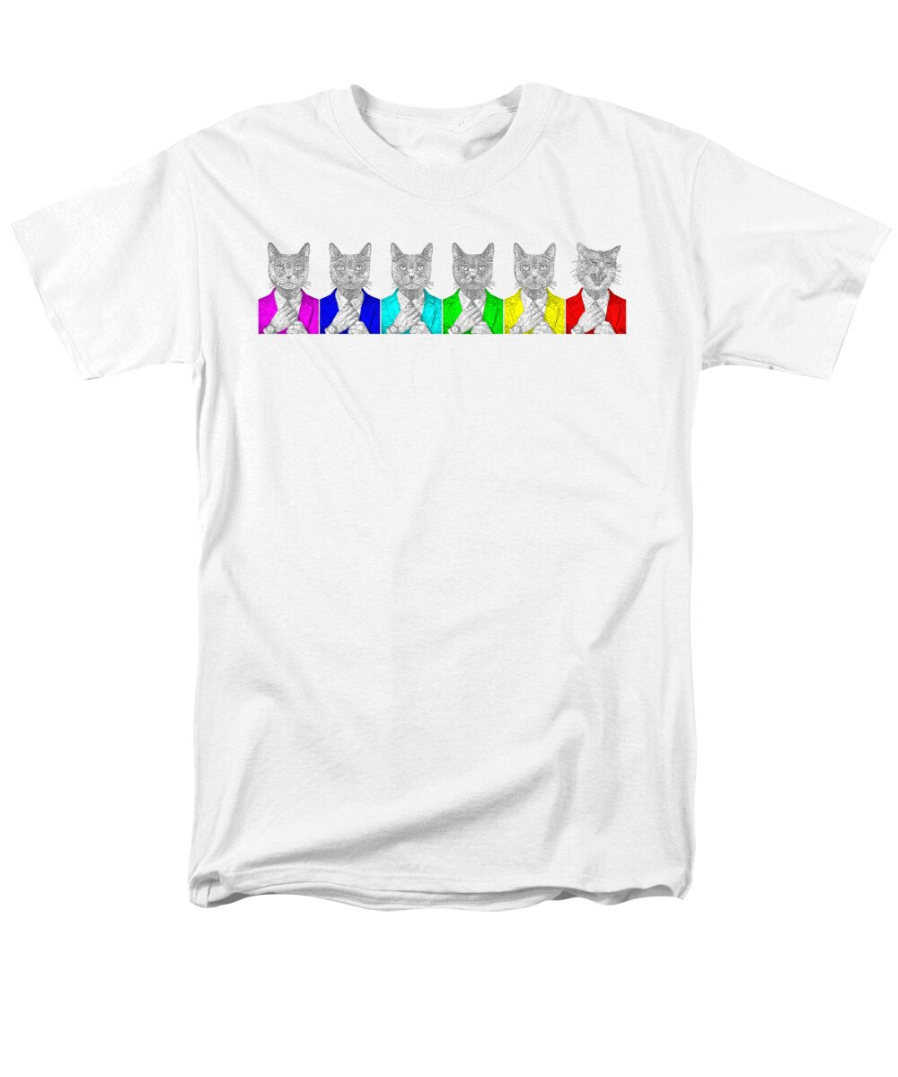 One Cool Cat - Men's T-Shirt  (Regular Fit)
