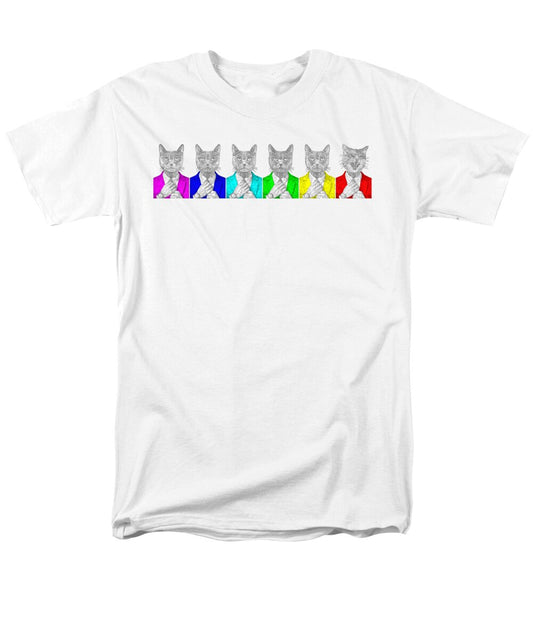 One Cool Cat - Men's T-Shirt  (Regular Fit)