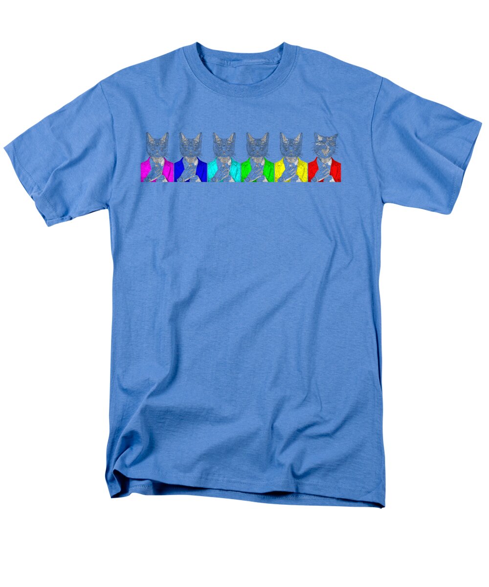 One Cool Cat - Men's T-Shirt  (Regular Fit)