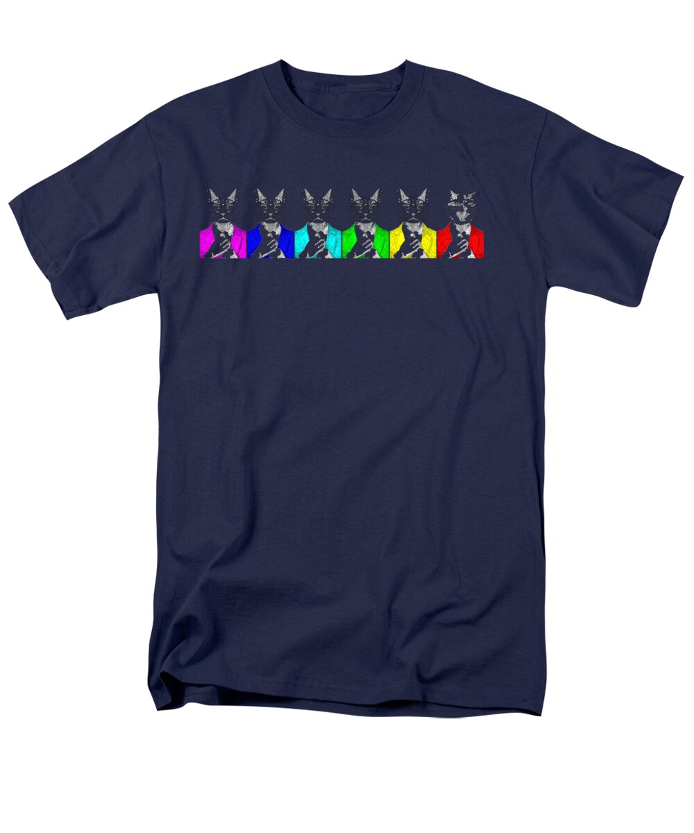 One Cool Cat - Men's T-Shirt  (Regular Fit)