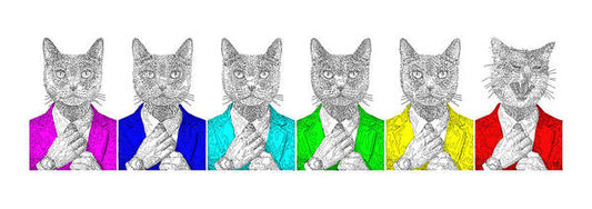 One Cool Cat - Art Print