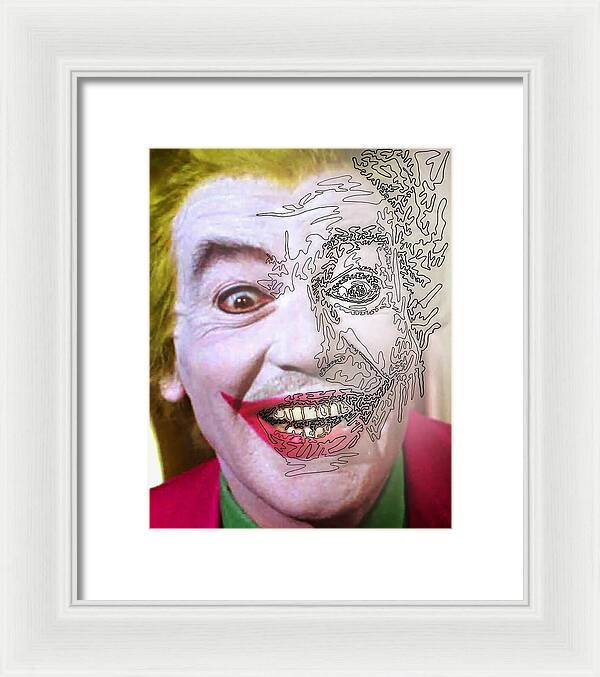 Super Villian 1 - Framed Print