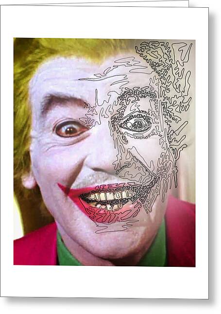 Super Villian 1 - Greeting Card