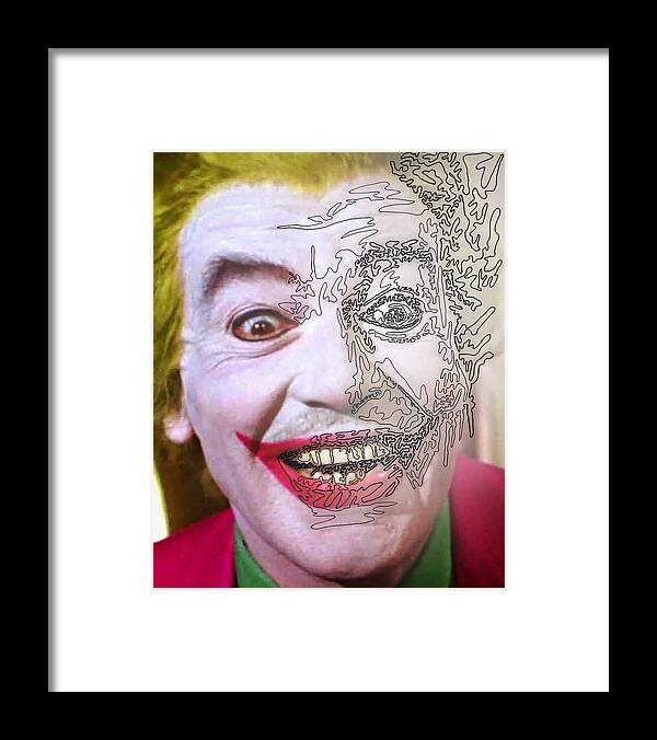 Super Villian 1 - Framed Print