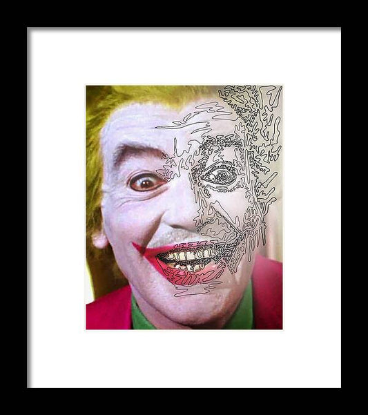Super Villian 1 - Framed Print