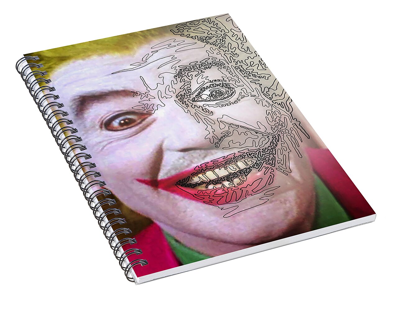 Super Villian 1 - Spiral Notebook