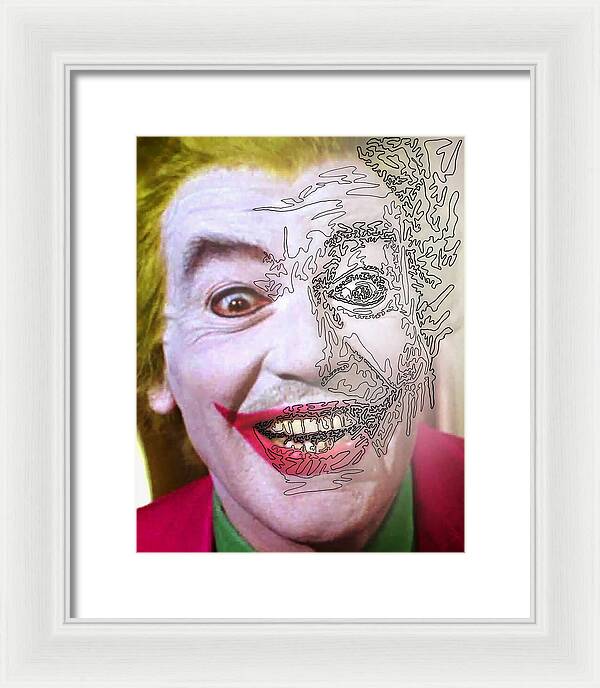 Super Villian 1 - Framed Print