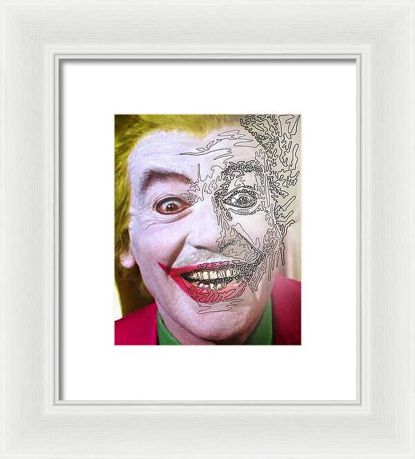 Super Villian 1 - Framed Print