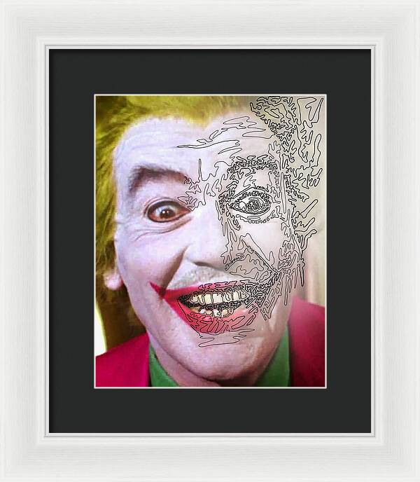 Super Villian 1 - Framed Print