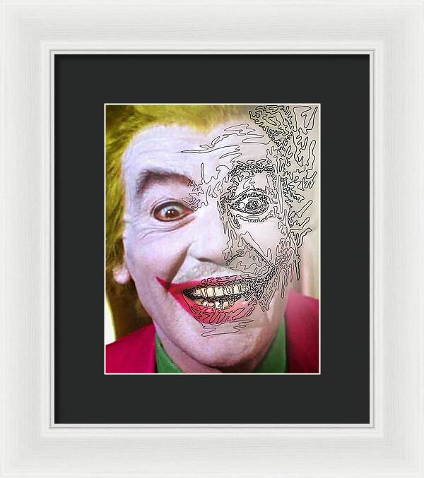 Super Villian 1 - Framed Print