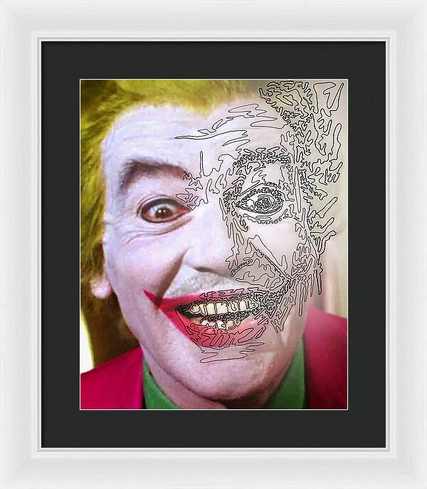 Super Villian 1 - Framed Print