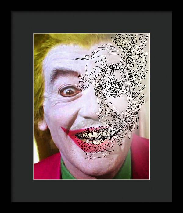 Super Villian 1 - Framed Print