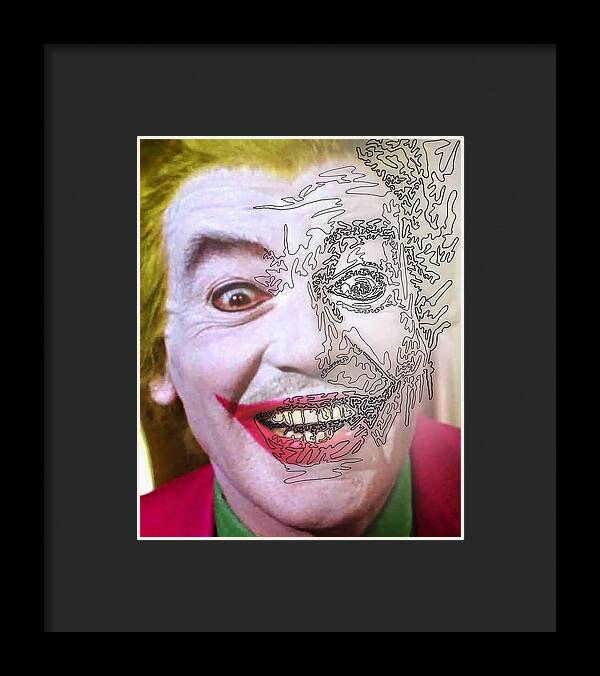 Super Villian 1 - Framed Print
