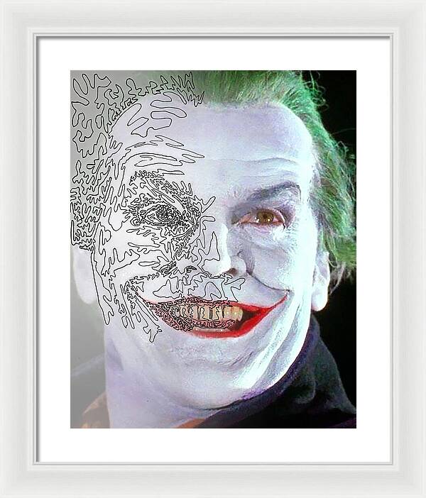 Super Villian 2 - Framed Print