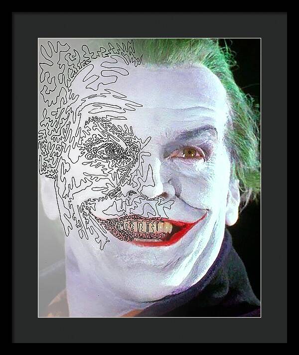 Super Villian 2 - Framed Print