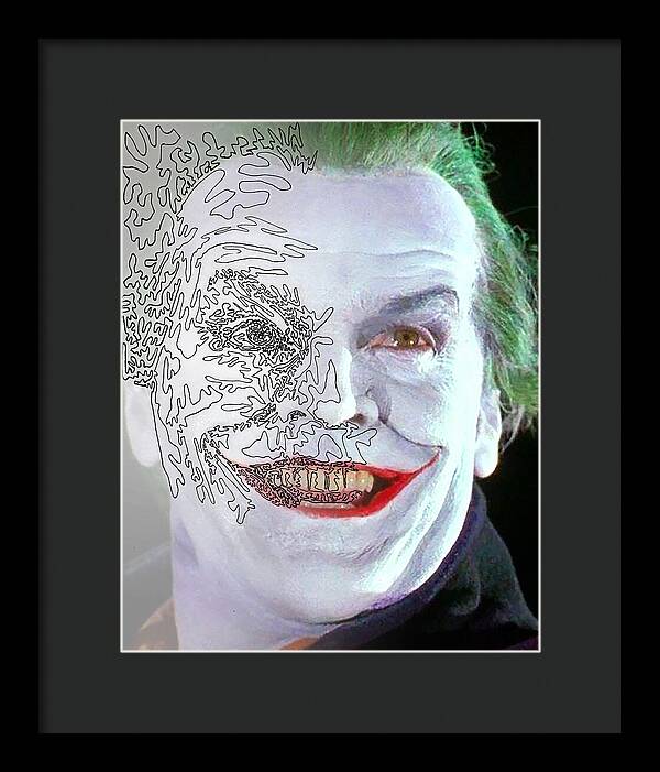 Super Villian 2 - Framed Print