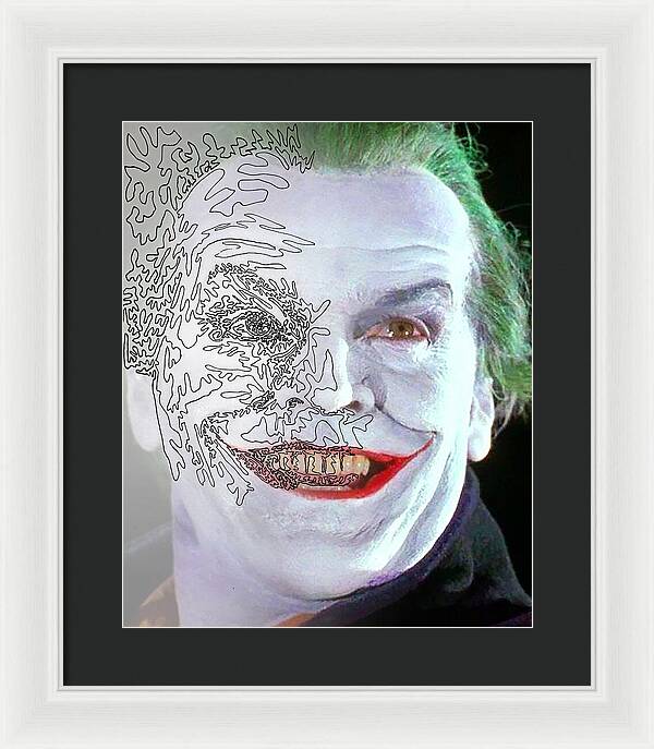 Super Villian 2 - Framed Print