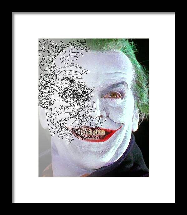 Super Villian 2 - Framed Print