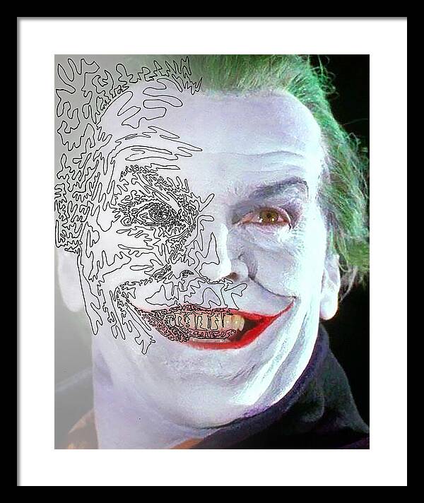 Super Villian 2 - Framed Print