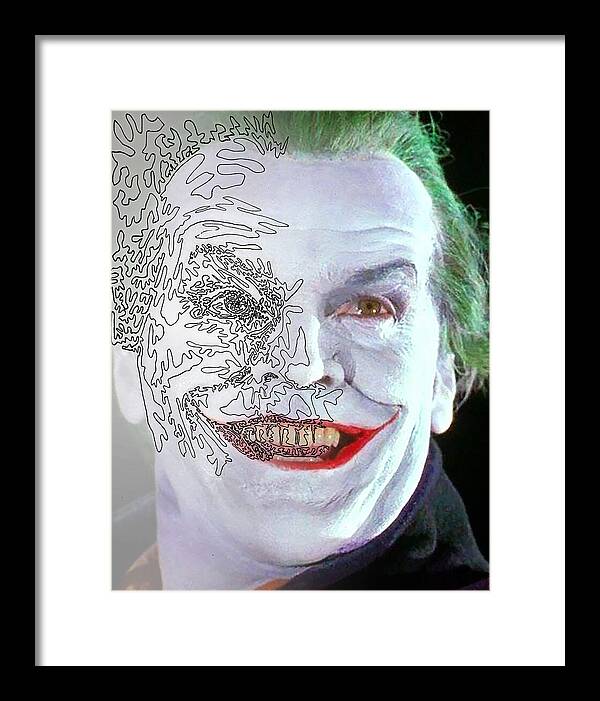 Super Villian 2 - Framed Print