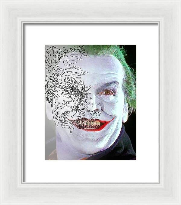 Super Villian 2 - Framed Print