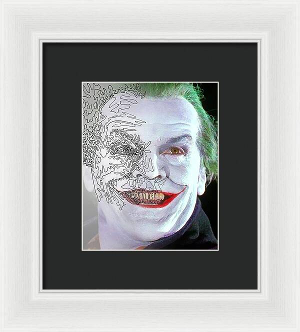 Super Villian 2 - Framed Print