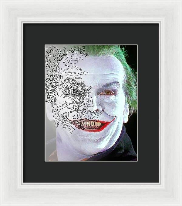 Super Villian 2 - Framed Print