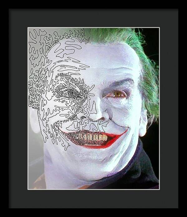 Super Villian 2 - Framed Print