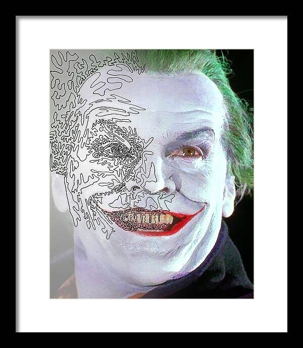 Super Villian 2 - Framed Print