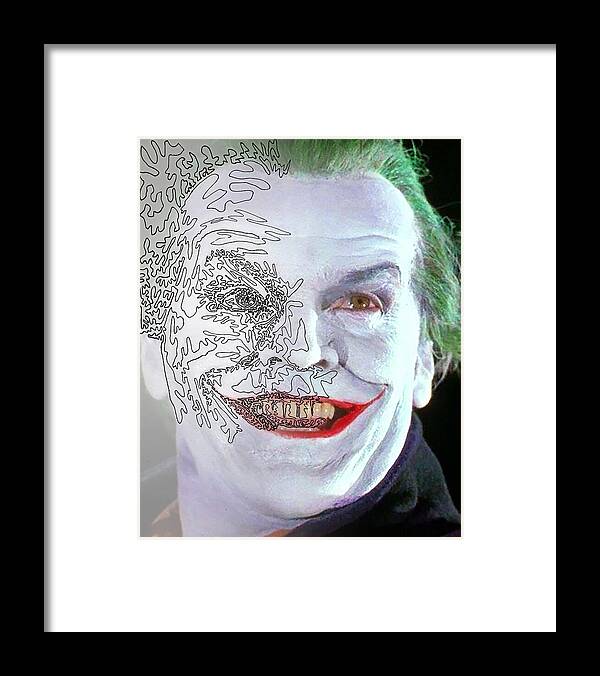 Super Villian 2 - Framed Print