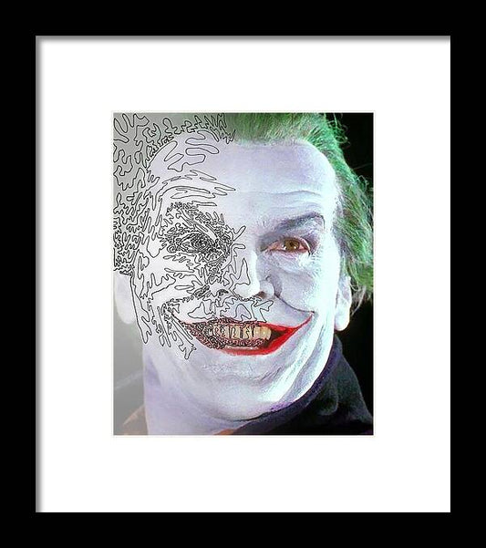Super Villian 2 - Framed Print