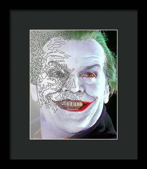 Super Villian 2 - Framed Print