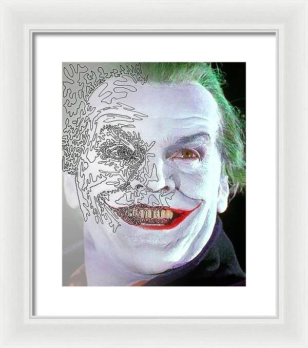 Super Villian 2 - Framed Print