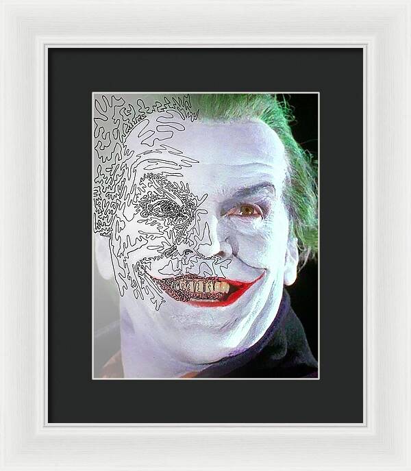 Super Villian 2 - Framed Print