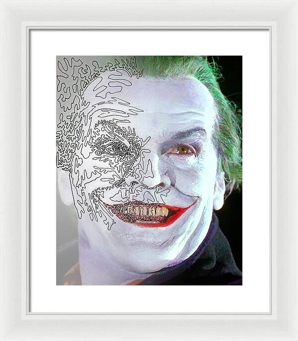 Super Villian 2 - Framed Print