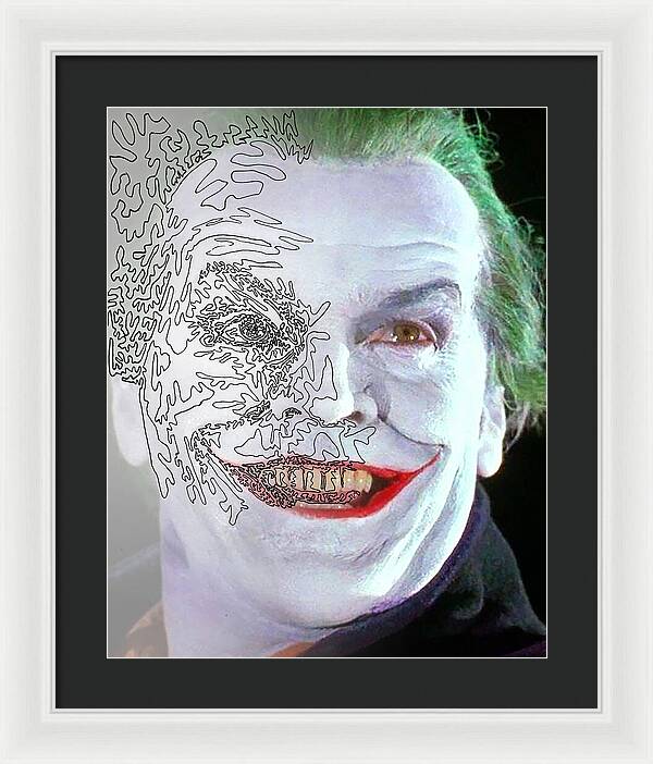 Super Villian 2 - Framed Print