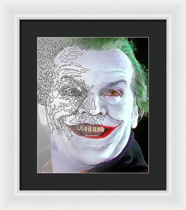 Super Villian 2 - Framed Print