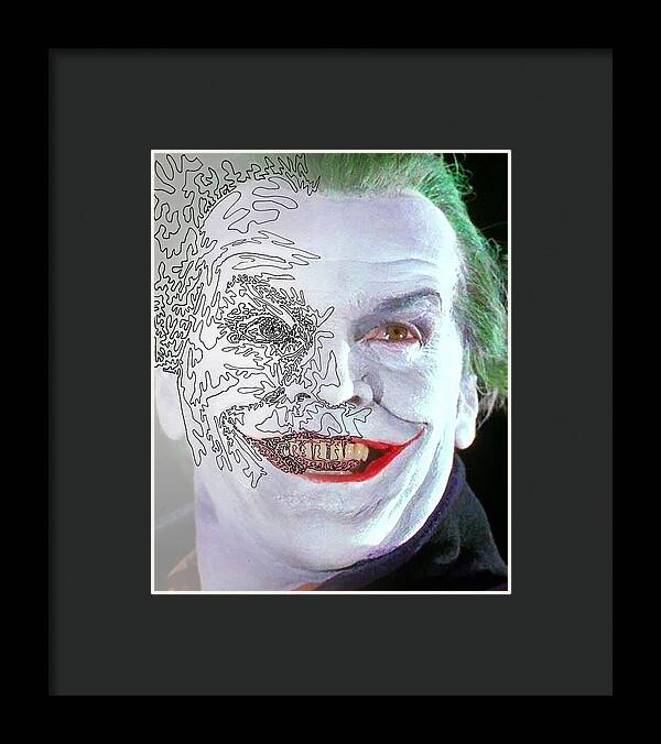 Super Villian 2 - Framed Print