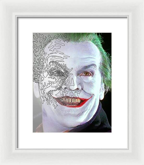 Super Villian 2 - Framed Print