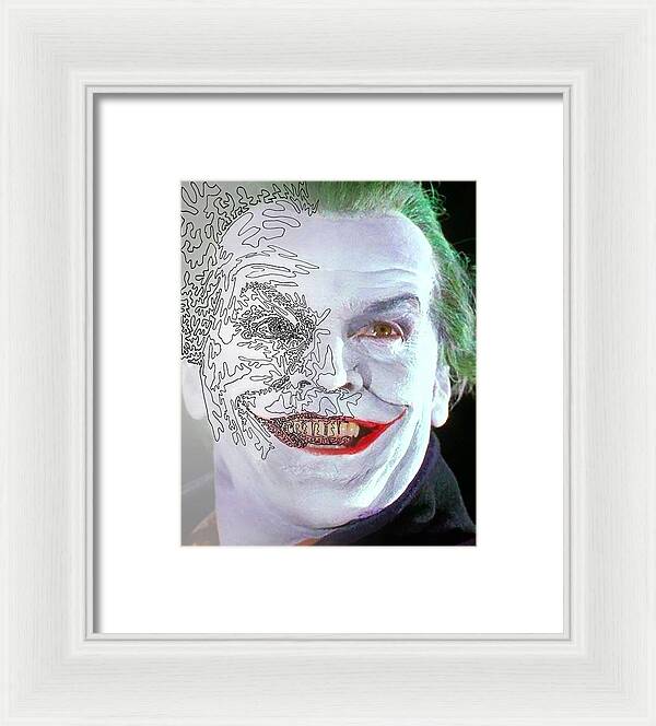 Super Villian 2 - Framed Print