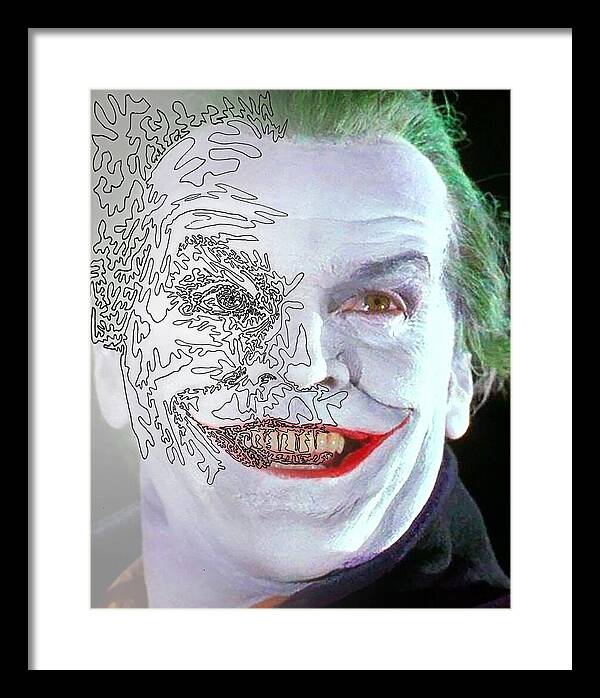 Super Villian 2 - Framed Print