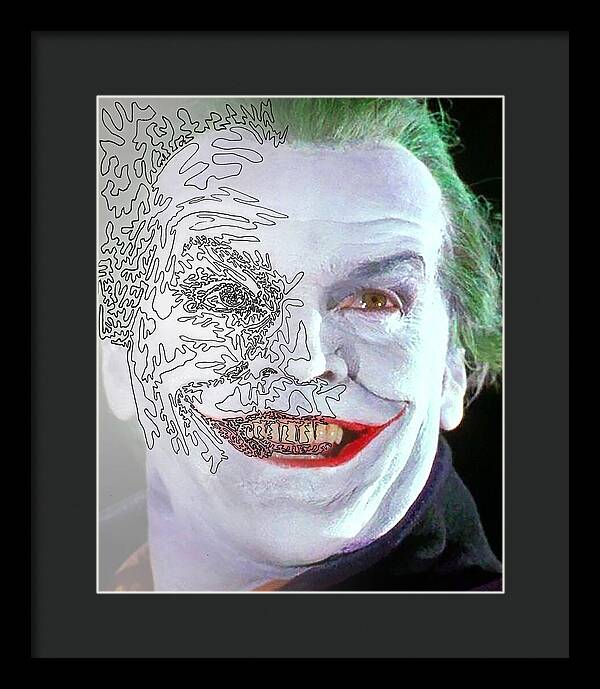 Super Villian 2 - Framed Print