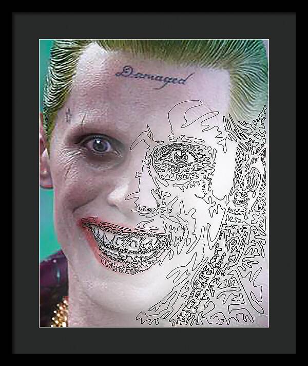 Super Villian 3 - Framed Print