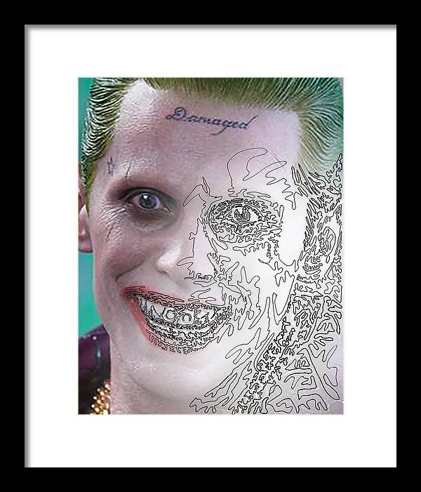 Super Villian 3 - Framed Print