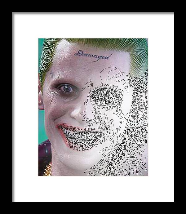 Super Villian 3 - Framed Print